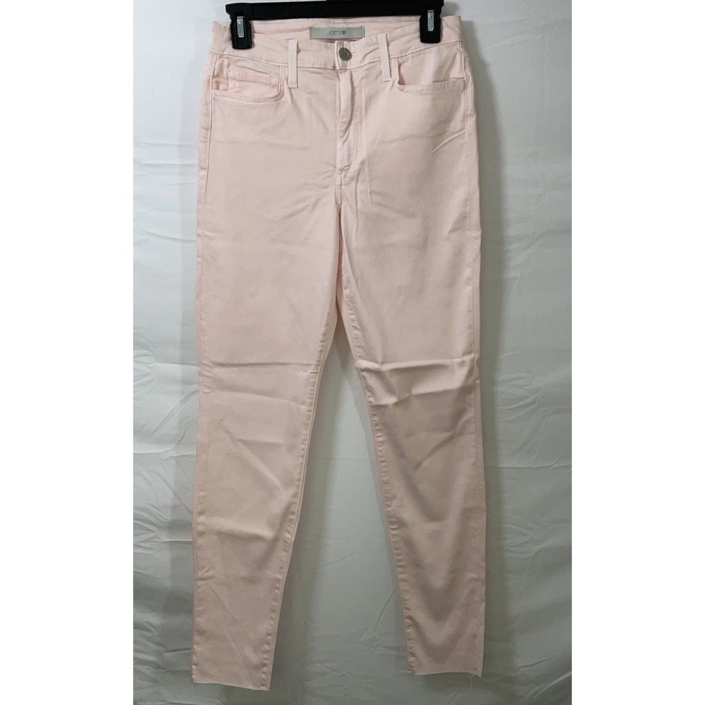 NWT Joe's Jeans The Charlie High Rise Skinny Ankle Jeans Sea Shell Pink 28 X 28"